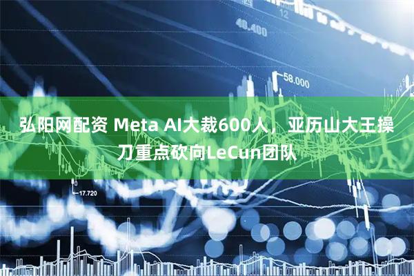 弘阳网配资 Meta AI大裁600人，亚历山大王操刀重点砍向LeCun团队
