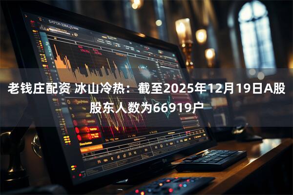 老钱庄配资 冰山冷热：截至2025年12月19日A股股东人数为66919户